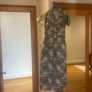 Novelty mushroom print Big Bud Press Jumpsuit